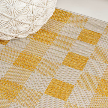 Darcy Traditional Geometric Bold Gingham Area Rug